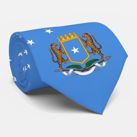 Somalische Flagge und Wappen, Flagge Somalias Krawatte (Gerollt)