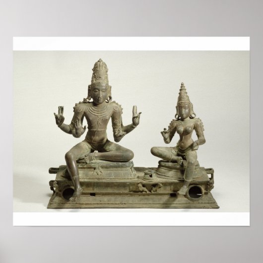 Somaskanda, Chola, Tamil Nadu (Bronze) Poster (Vorne)