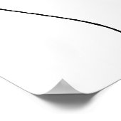 Somber Fem Face Poster (Ecke)