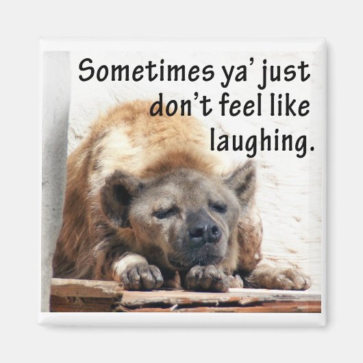 Somber Hyena Magnet (Vorne)