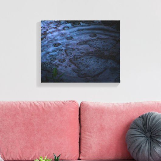 Somber Night Leinwanddruck (Insitu (Wohnzimmer))