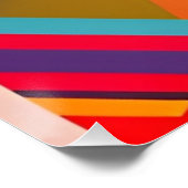 Sombra Abstracta y Color Poster (Ecke)