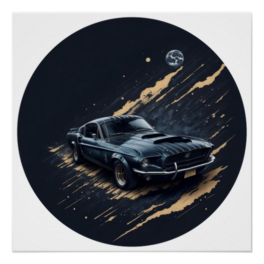 "Sombra en Movimiento" Poster (Vorderseite)