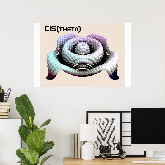 Sombrero, CIS(theta) Poster (Heimbüro)
