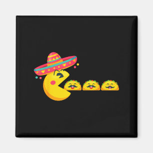 Sombrero essend fünf de mayo mexikanische Fiesta-S Magnet