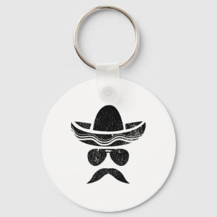 Sombrero Face Cinco De Mayo Mexican Fiesta Party K Schlüsselanhänger