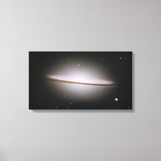 Sombrero-Galaxie Leinwanddruck (Vorderseite)