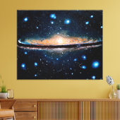 Sombrero-Galaxie Leinwanddruck (Insitu (Wohnzimmer))