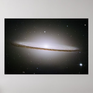 Sombrero-Galaxie M104 36x24 (33x22) Poster