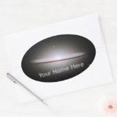 Sombrero Galaxy Buchzeichen Sticker (Umschlag)