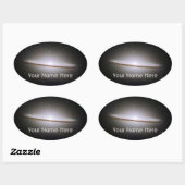 Sombrero Galaxy Buchzeichen Sticker (Blatt)