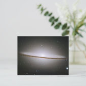 Sombrero Galaxy (Hubble Telescope) Postkarte (Stehend Vorderseite)