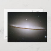 Sombrero Galaxy (Hubble Telescope) Postkarte (Vorne/Hinten)