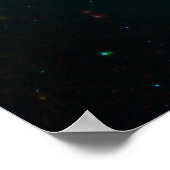 Sombrero Galaxy in Infrarot Light Poster (Ecke)