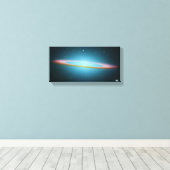 Sombrero Galaxy - M104 - gepackte Leinwand (Insitu (Holzboden))