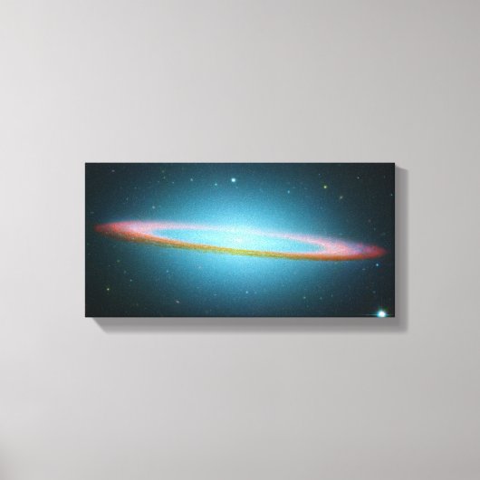 Sombrero Galaxy - M104 - gepackte Leinwand (Vorderseite)