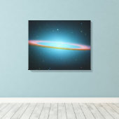 Sombrero Galaxy M104 Leinwanddruck (Insitu (Holzboden))