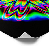 Sombrero Galaxy Mandala Poster (Ecke)