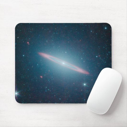 Sombrero Galaxy Mousepad (Mit Mouse)