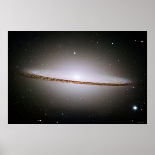 Sombrero Galaxy Poster (Vorne)