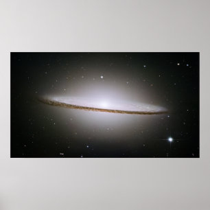 Sombrero Galaxy Poster