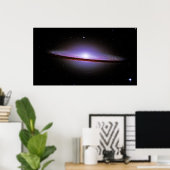 Sombrero Galaxy Print Poster (Heimbüro)