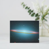 Sombrero Galaxy Space Fotografie Postkarte (Stehend Vorderseite)