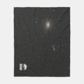 Sombrero Galaxy Star Party Blanket Fleecedecke (Vorderseite)