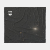 Sombrero Galaxy Star Party Blanket Fleecedecke (Vorderseite (Horizontal))