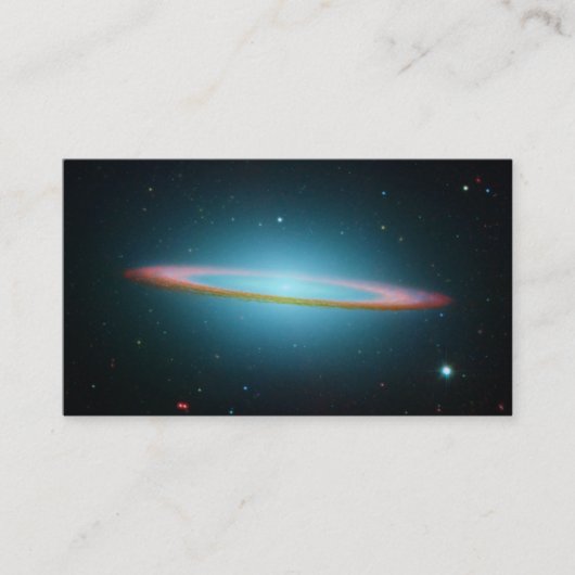 Sombrero Galaxy Visitenkarte (Vorderseite)