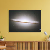Sombrero Galaxy Wrapped Canvas Leinwanddruck (Insitu (Wohnzimmer))
