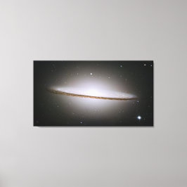 Sombrero Galaxy Wrapped Canvas Leinwanddruck