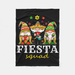 Sombrero Gnome Hat Mexican Cinco De Mayo Gnomes Fi Fleecedecke