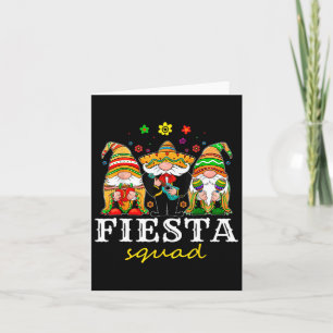 Sombrero Gnome Hat Mexican Cinco De Mayo Gnomes Fi Karte