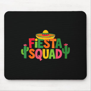 Sombrero Kaktus Fiesta-Squad-Paarung Cinco De May Mousepad