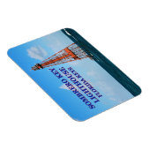 Sombrero Key Lighthouse, Florida Keys Magnet (Rechte Seite)