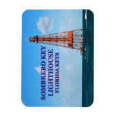 Sombrero Key Lighthouse, Florida Keys Magnet (Vertikal)