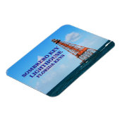 Sombrero Key Lighthouse, Florida Keys Magnet (Linke Seite)
