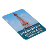 Sombrero Key Lighthouse, Florida Keys Magnet (Rechte Seite)