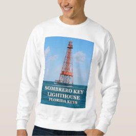 Sombrero Key Lighthouse, Florida Keys Sweatshirt