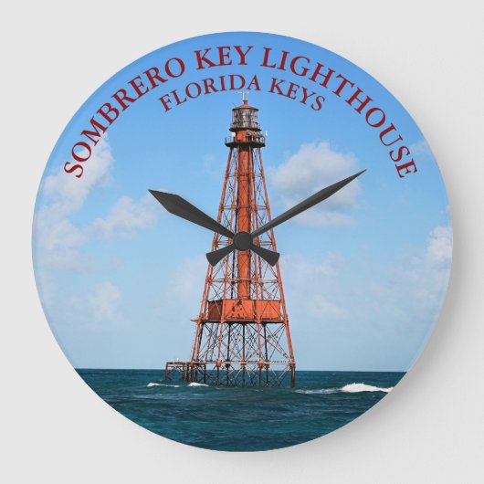 Sombrero Key Lighthouse Florida Keys Uhr (Vorderseite)