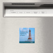 Sombrero Key Lighthouse, Florida Magnet (In Situ (Geschirrspüler))