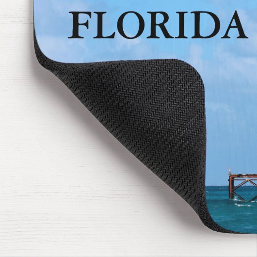 Sombrero Key Lighthouse, Florida Mousepad (Ecke)