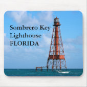 Sombrero Key Lighthouse, Florida Mousepad (Vorne)
