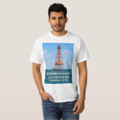 Sombrero Key Lighthouse, T - Shirt der Florida Key (Vorne ganz)