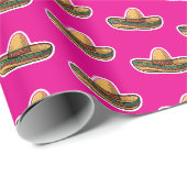 Sombrero-Muster Geschenkpapier (Rolleneckpunkt)