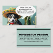 Sombrero perro meme treuekarte (Vorne/Hinten)