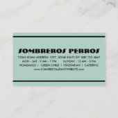 Sombrero perro meme treuekarte (Rückseite)