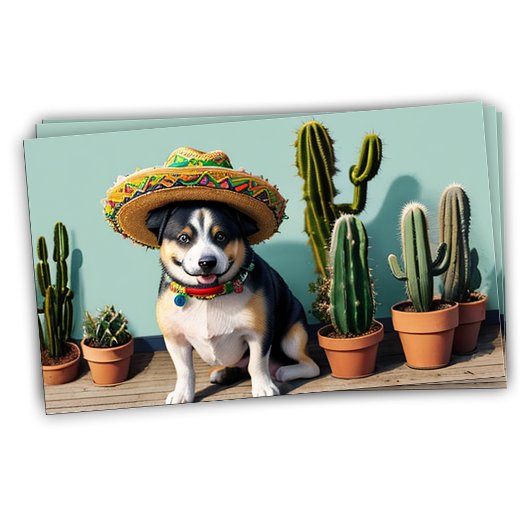 Sombrero perro treuekarte