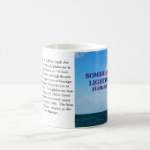 Sombrero-Schlüsselleuchtturm, Florida befestigt Kaffeetasse (Mittel)
